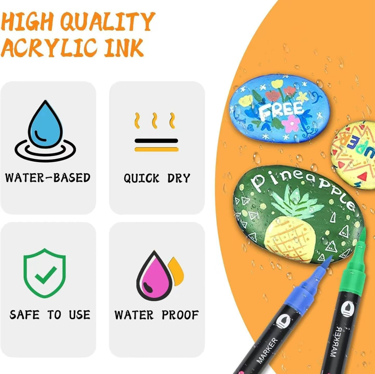 ColorLock Acrylic Paint Markers