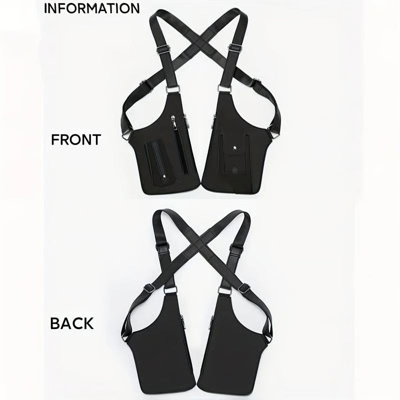 Unisex, Anti-Theft Concealed Underarm Shoulder Bag