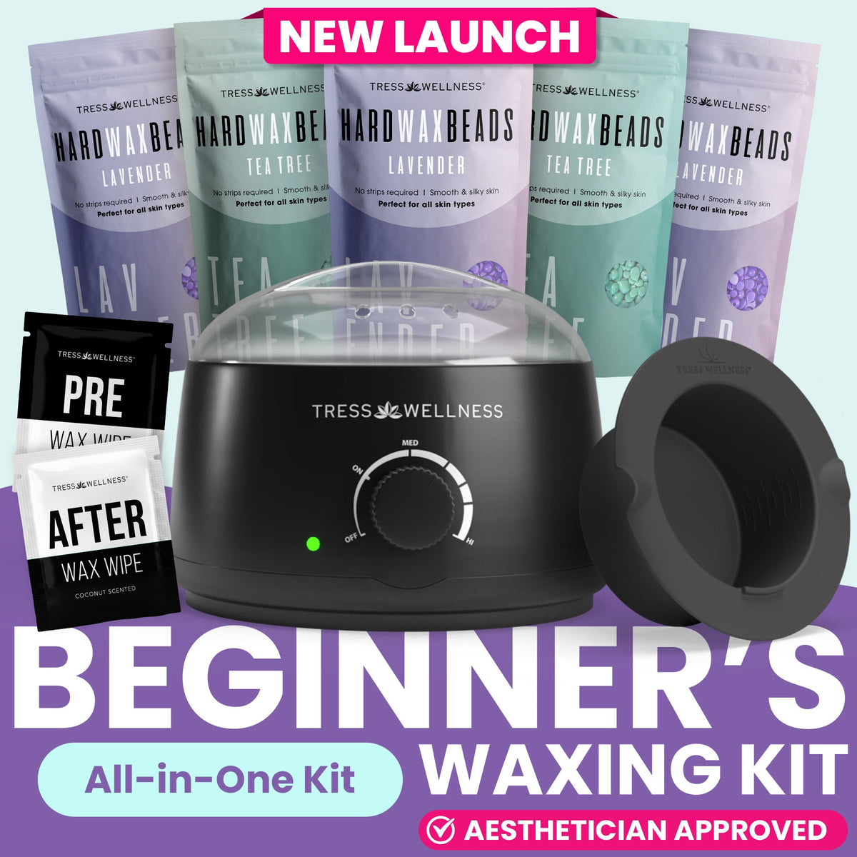 Tress Wellness Beginner's Waxing Kit