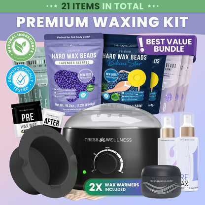 Tress Wellness Beginner's Waxing Kit