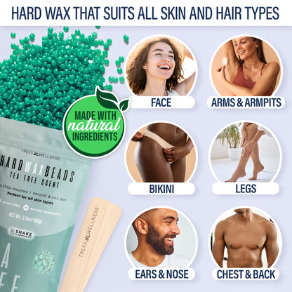 Tress Wellness Beginner's Waxing Kit