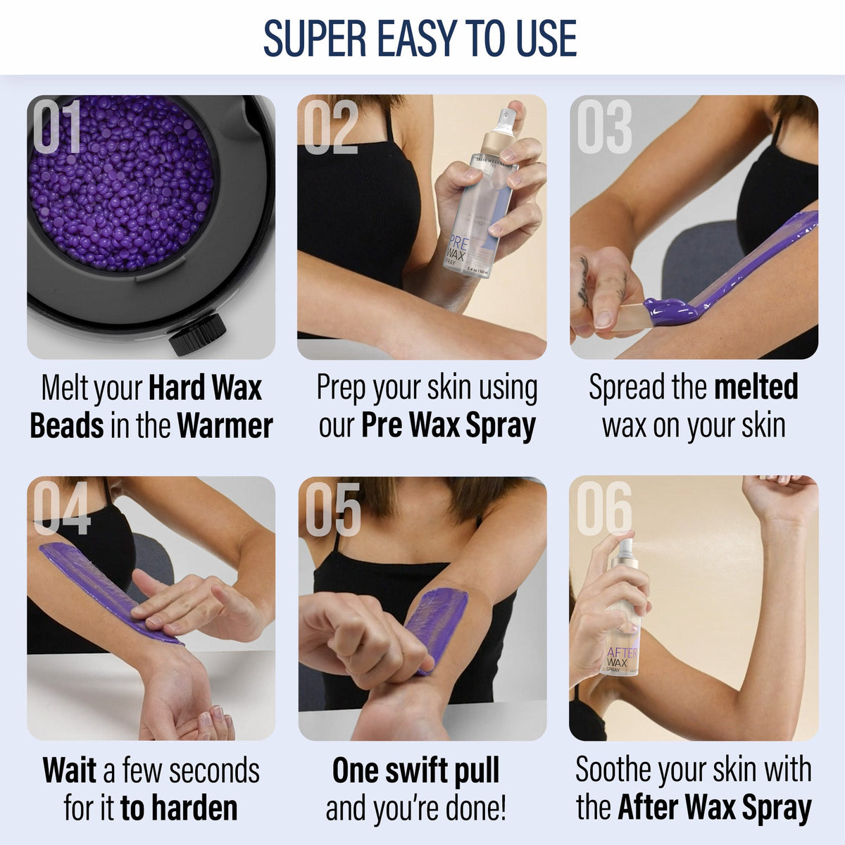 Tress Wellness Beginner's Waxing Kit