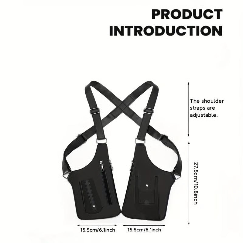 Unisex, Anti-Theft Concealed Underarm Shoulder Bag